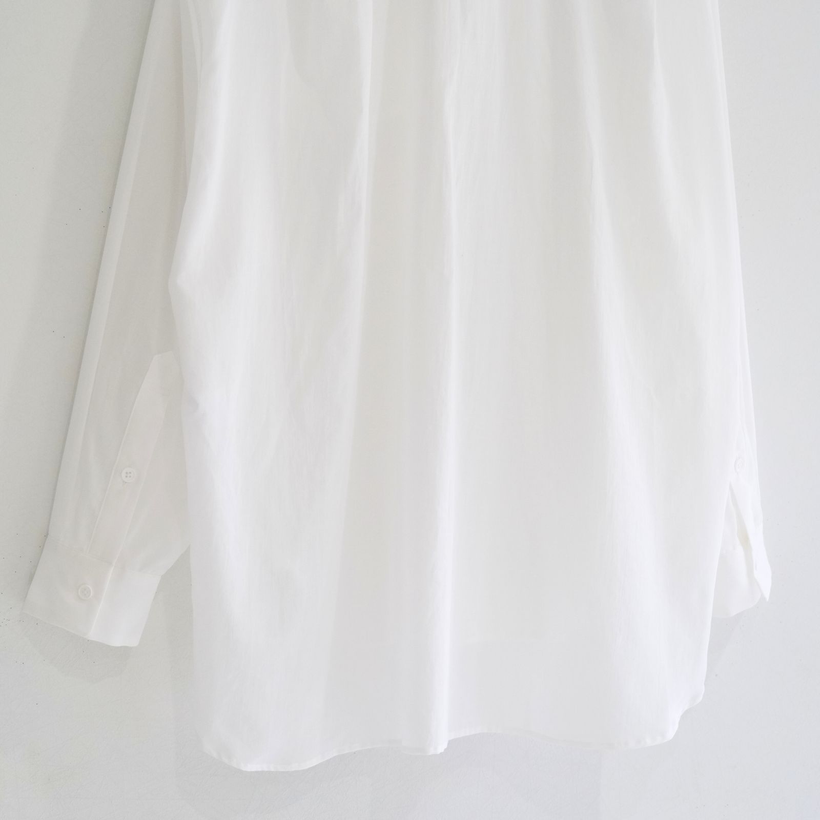 Superior Cotton Wide Shirts / スペリオール コットン ワイド シャツ（White）