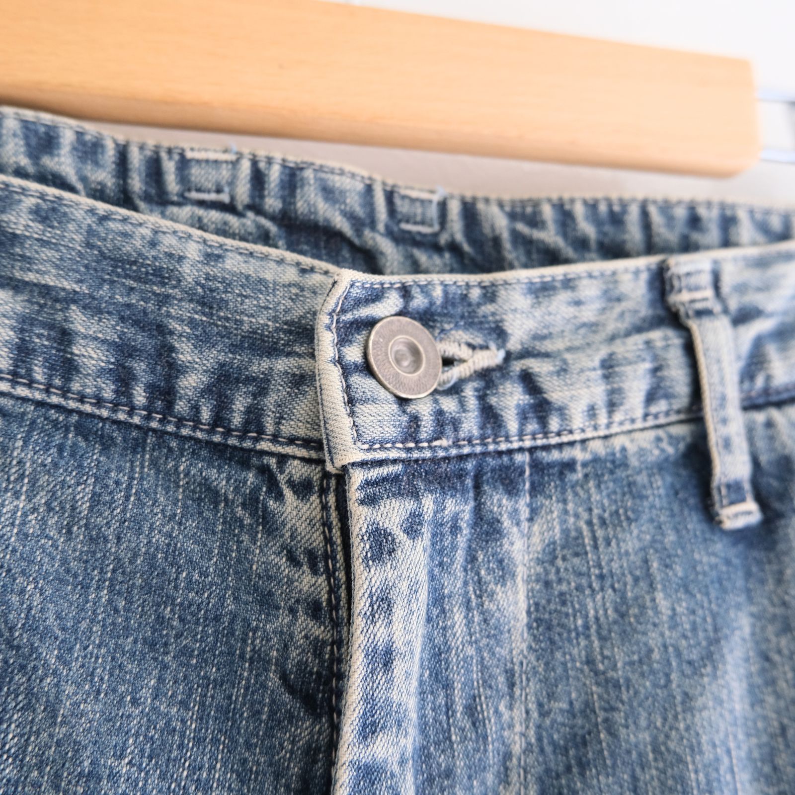 FADED LIGHT DENIM WORK PANTS（FADED BLUE）