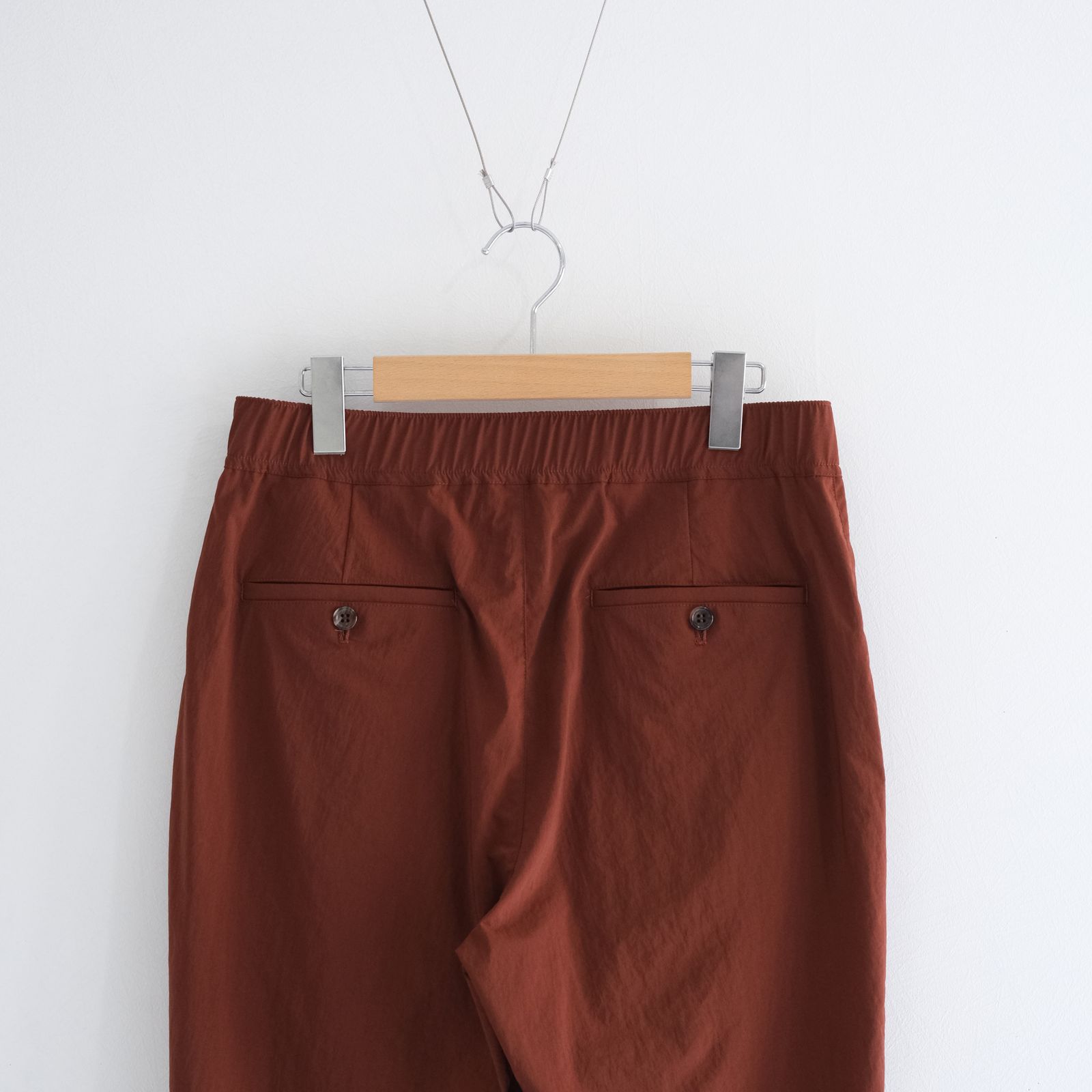 SHIBO NYLON SEASIDE PANTS / ナイロン / BROWN