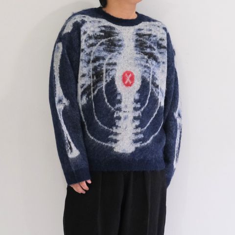 Target Knit Sweater / ニット / セーター / モヘア / BLUE