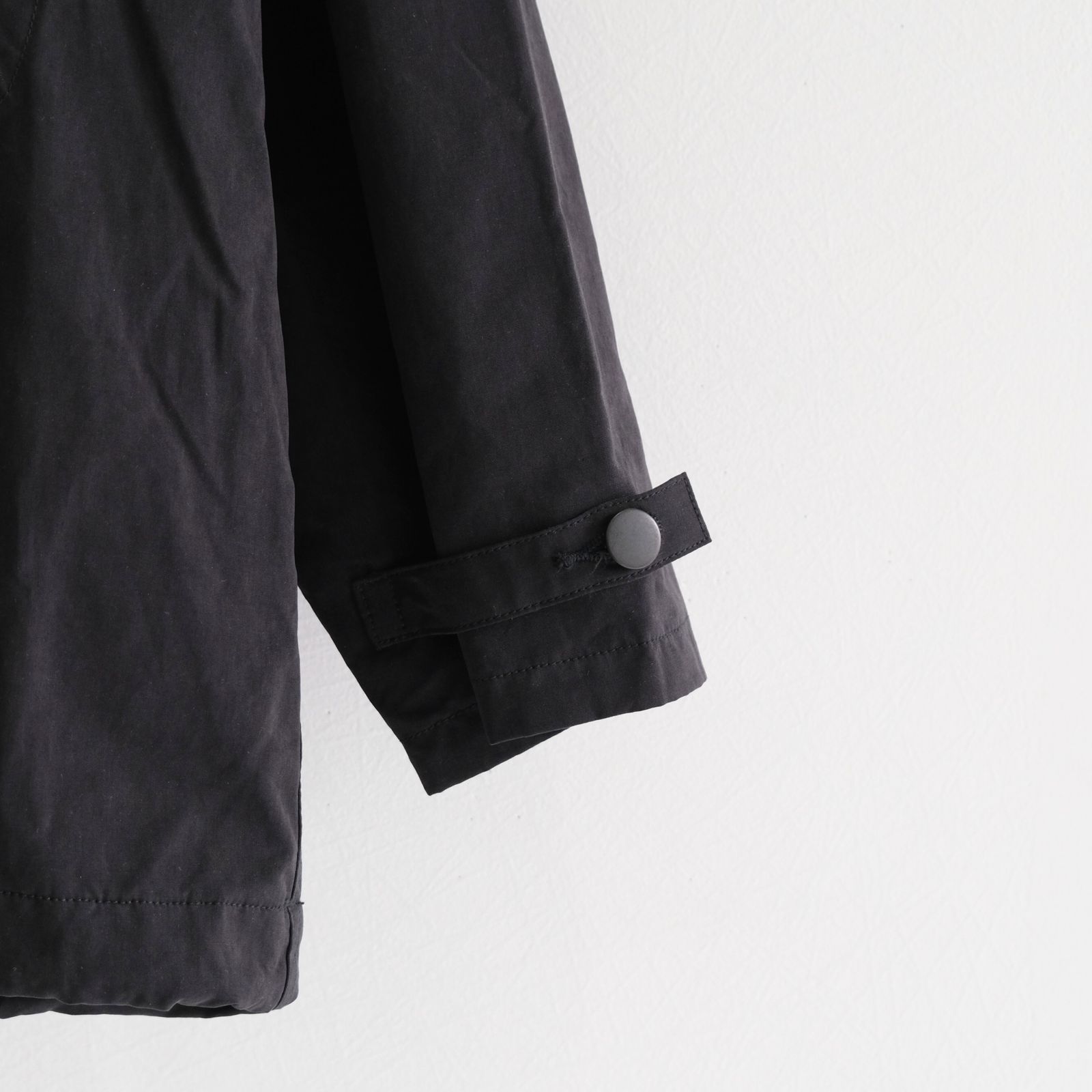 WAXED WEATHER PARKA / プルオーバー / パーカー / ワックス加工 / INK BLACK