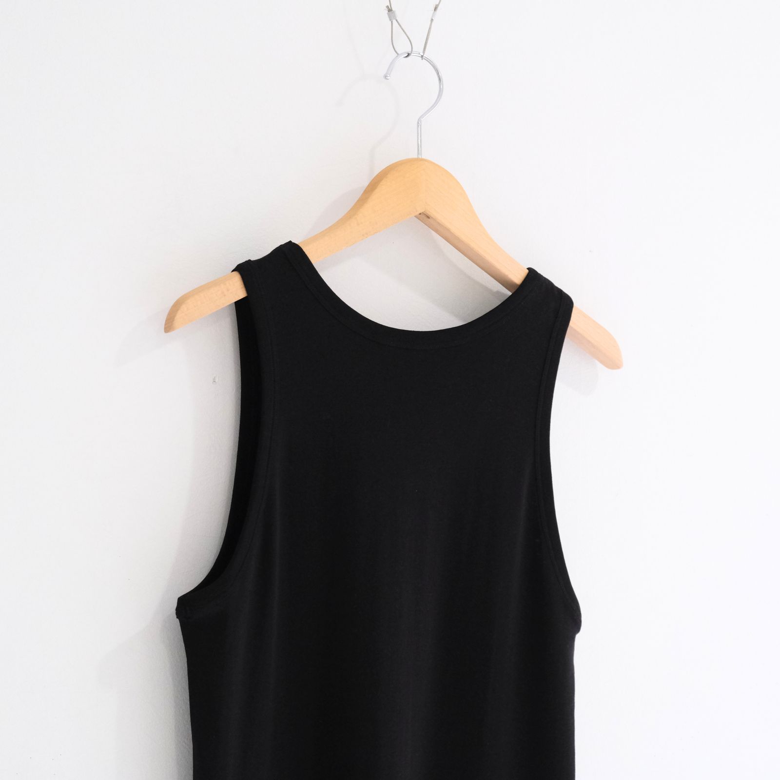 TUBULAR TANK TOP / チューブラー タンクトップ（BLACK）