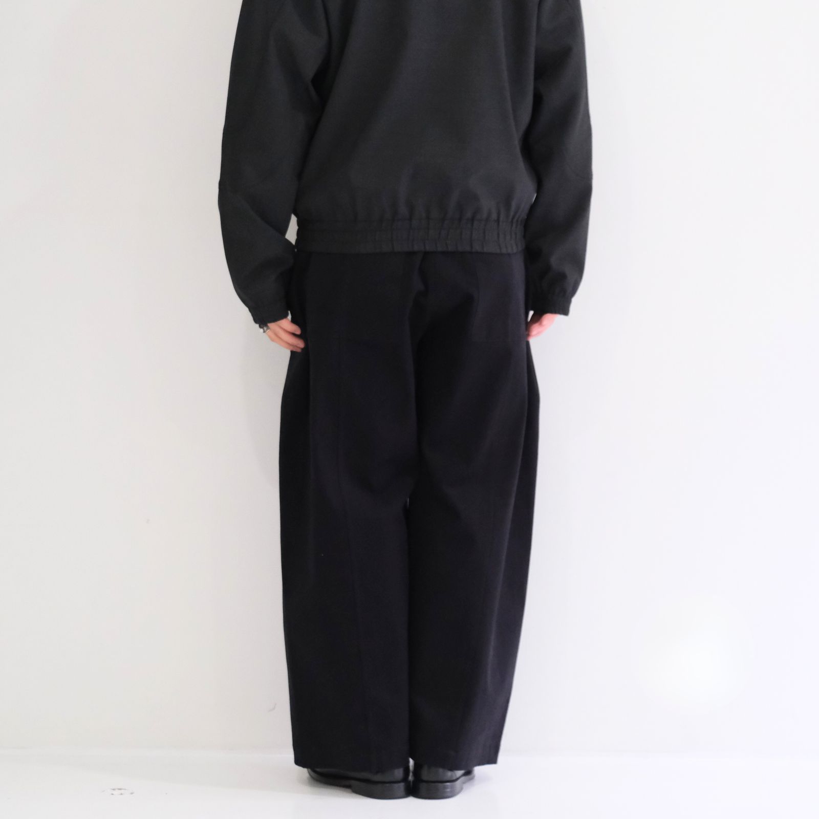 WELT TROUSER / ウェルトトラウザー（BLACK）