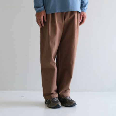 Logic Pleat Pant / パンツ / Clay