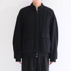 【残り1点】WOOL RACING BLOUSON（BLACK）