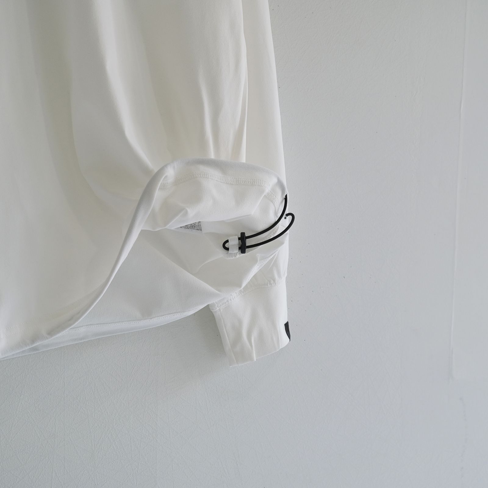DRY DRAW CORD LONG SLEEVE T-SHIRTS / ロングスリーブTシャツ / UPF50＋ / 紫外線カット / OFF WHITE