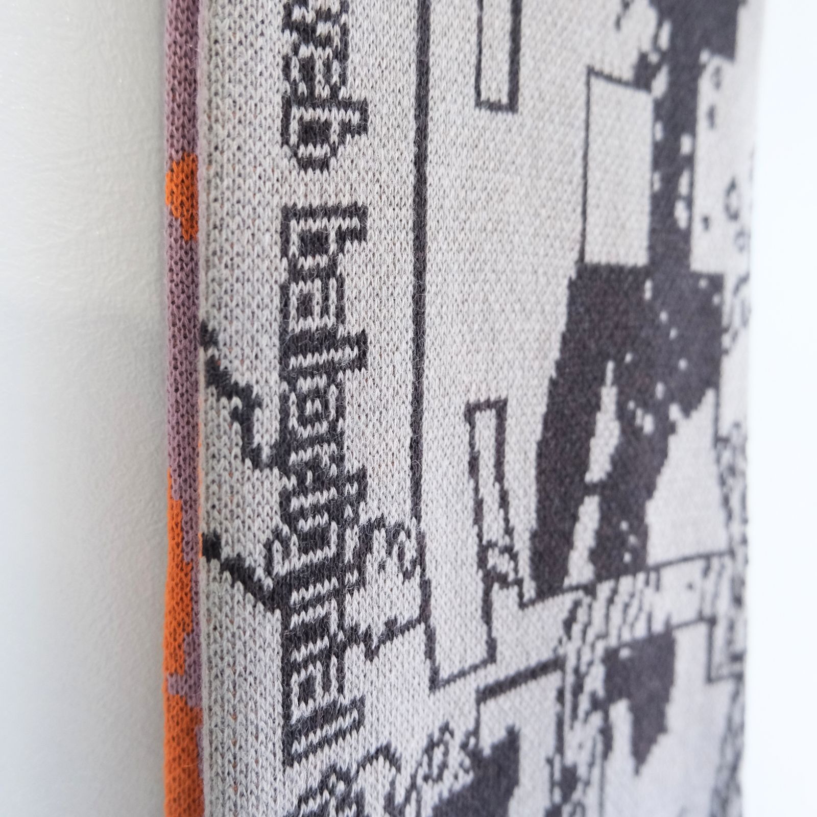 JACQUARD KNIT SOCCER SCARF / スカーフ / サッカースカーフ /  MULTI