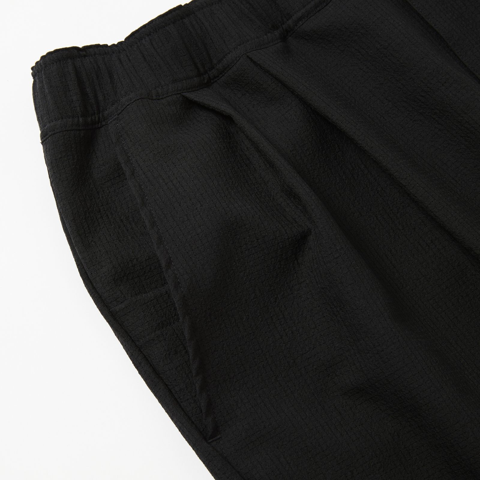 【入荷時期：2026年2月頃】Breathable Linen Easy Pants / パンツ / DotAir® / OFF BLACK