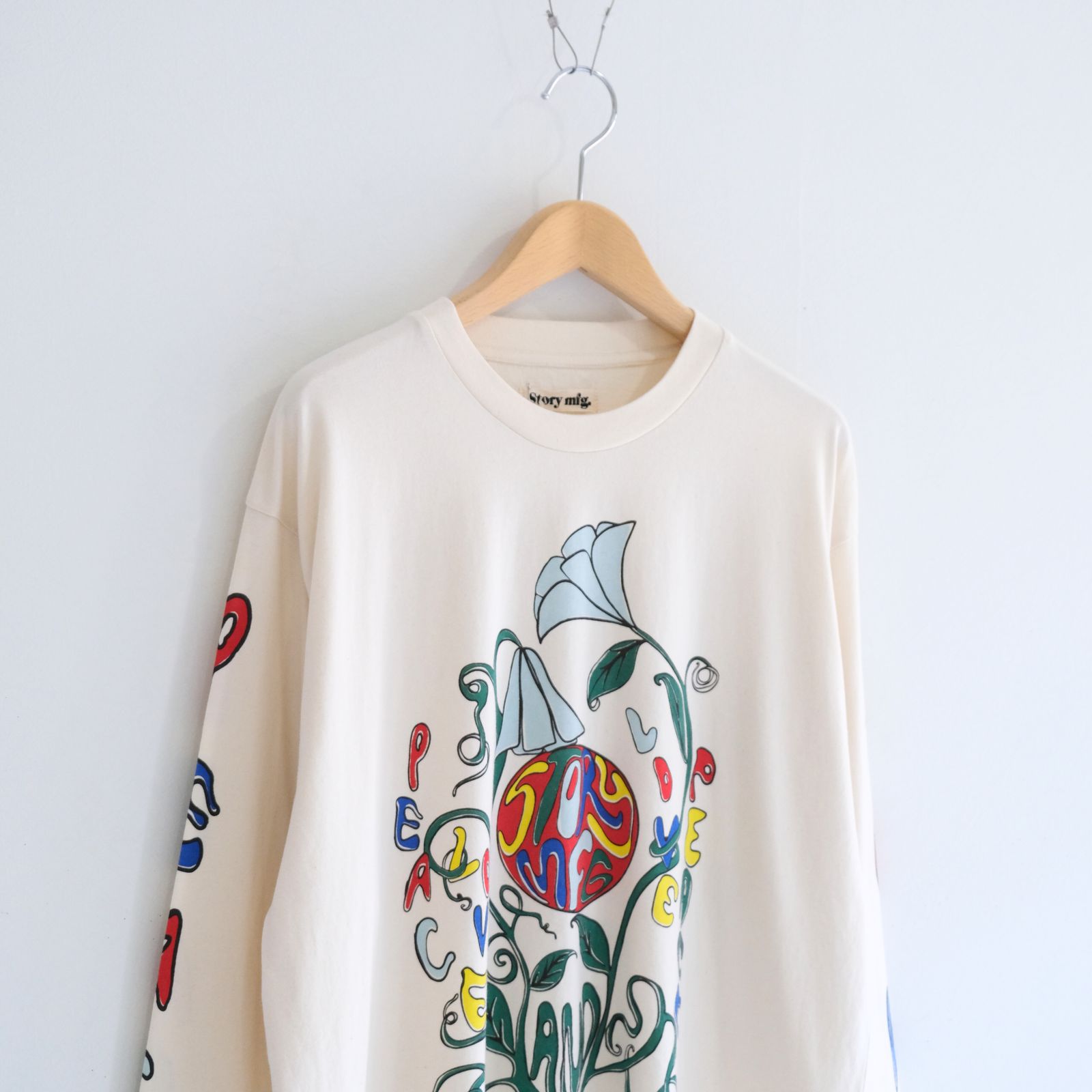 GRATEFUL TEE LS / グレートフルTシャツ 長袖（PEACE PLANT）