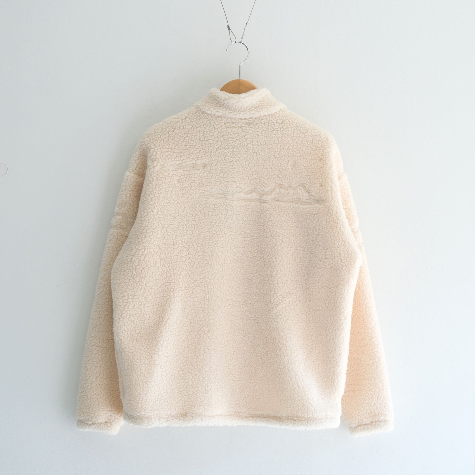 Grass Freece jacket / ジャケット / プルオーバー / フリース / Porlatec / WHITE