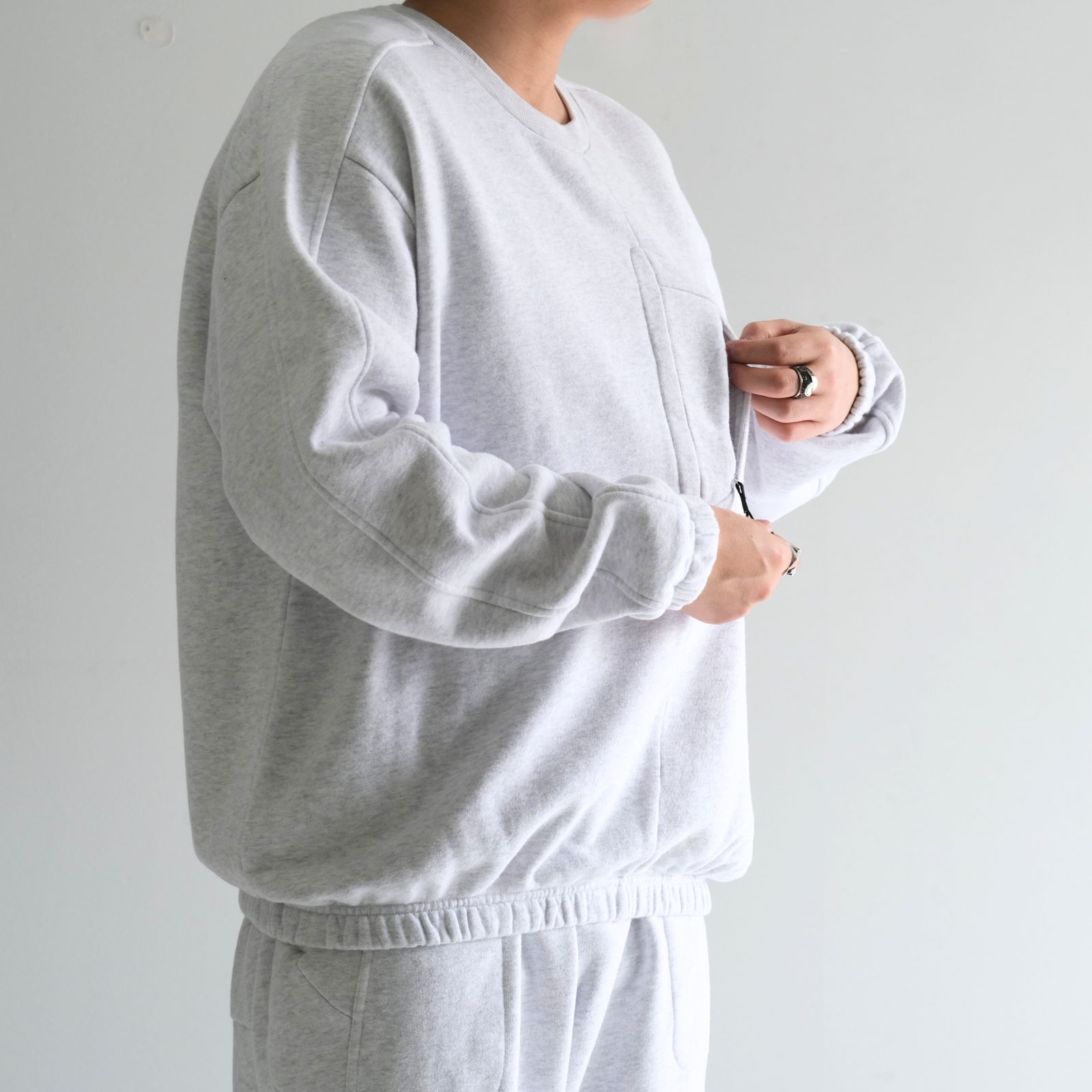 BAL / BIKE ATHLETIC LOOP WHEEL COTTON CREW / スウェット / ASH GRAY