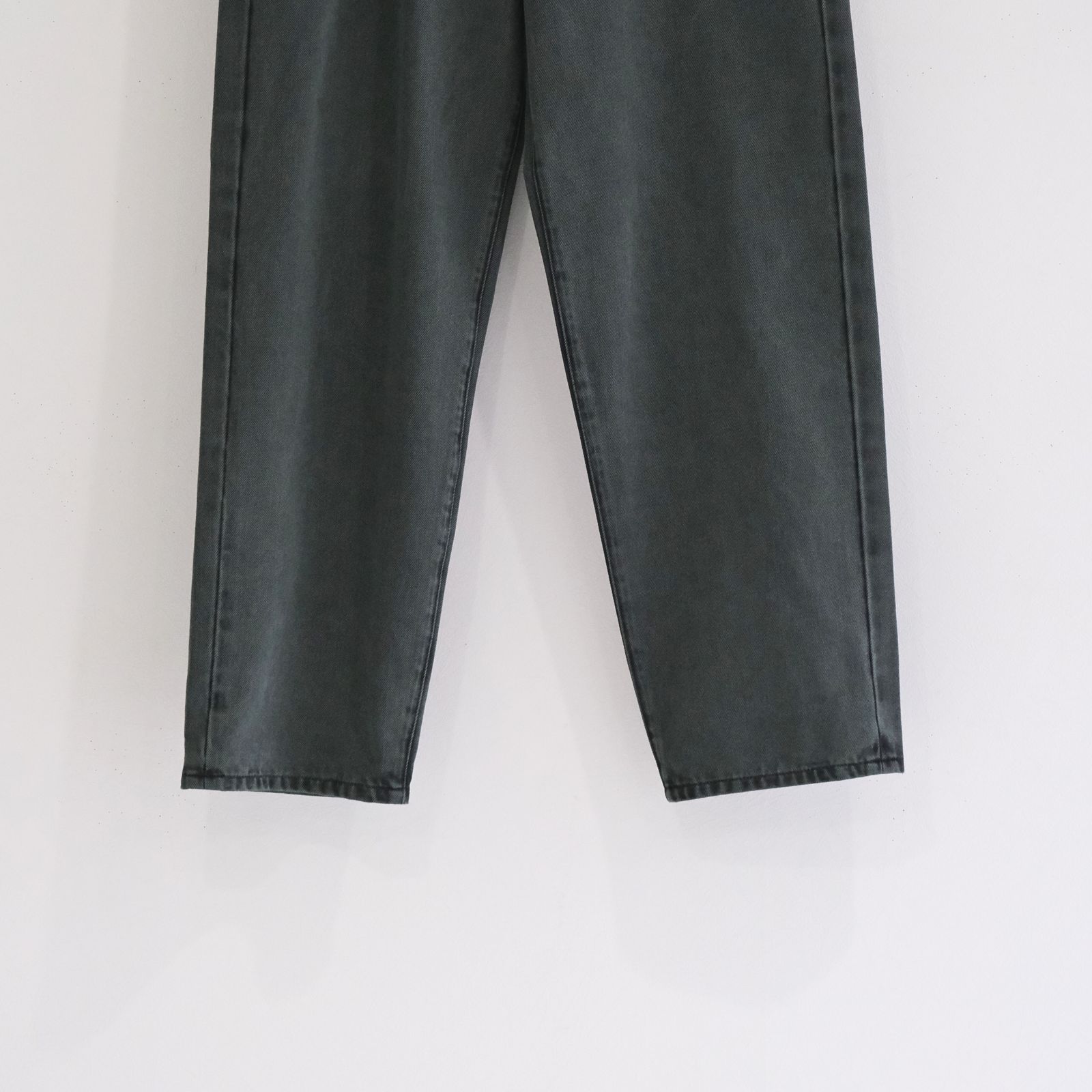 LOOSE FIT PIGMENT DYE 5P JEAN / デニム /  IVY GREEN / PIGMENT