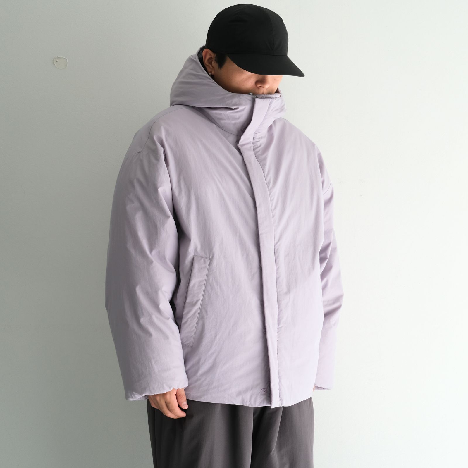 Snowman Hooded Down Jacket / ジャケット / ダウンジャケット / プレステージダックダウン / Light Purple