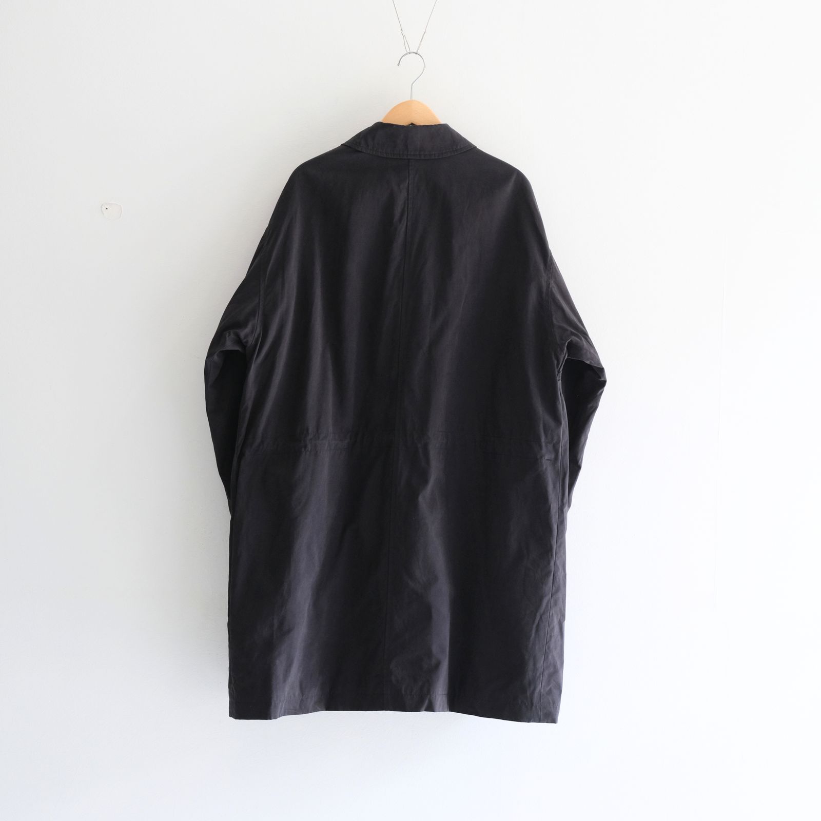 【残り1点】WAXED WEATHER B/C FIELD COAT（INK BLACK）