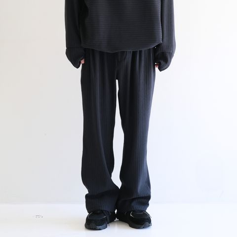 Uneven Anonymous Easy Pants / アンイーヴン アノニマス イージー パンツ（OFF BLACK）