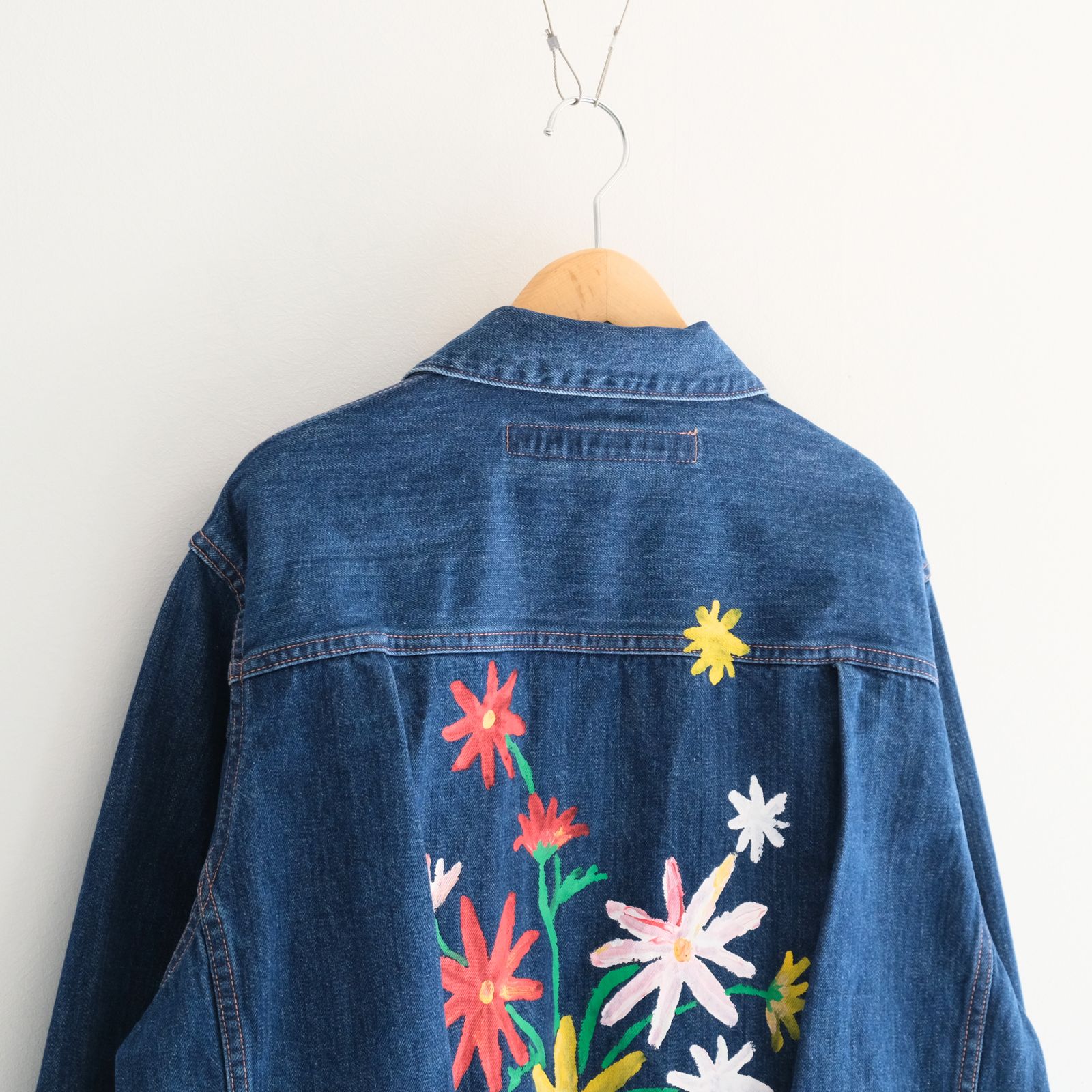 "ROEBUCK" Type-50s Hand Painted Jacket feat. MIO YAMAMOTO / 「ROEBUCK」タイプ50s ハンドペイントジャケット feat. ミオ ヤマモト（BLUE）