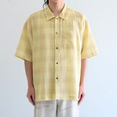 "MERCED" Sheer Through Shirt （YELLO）