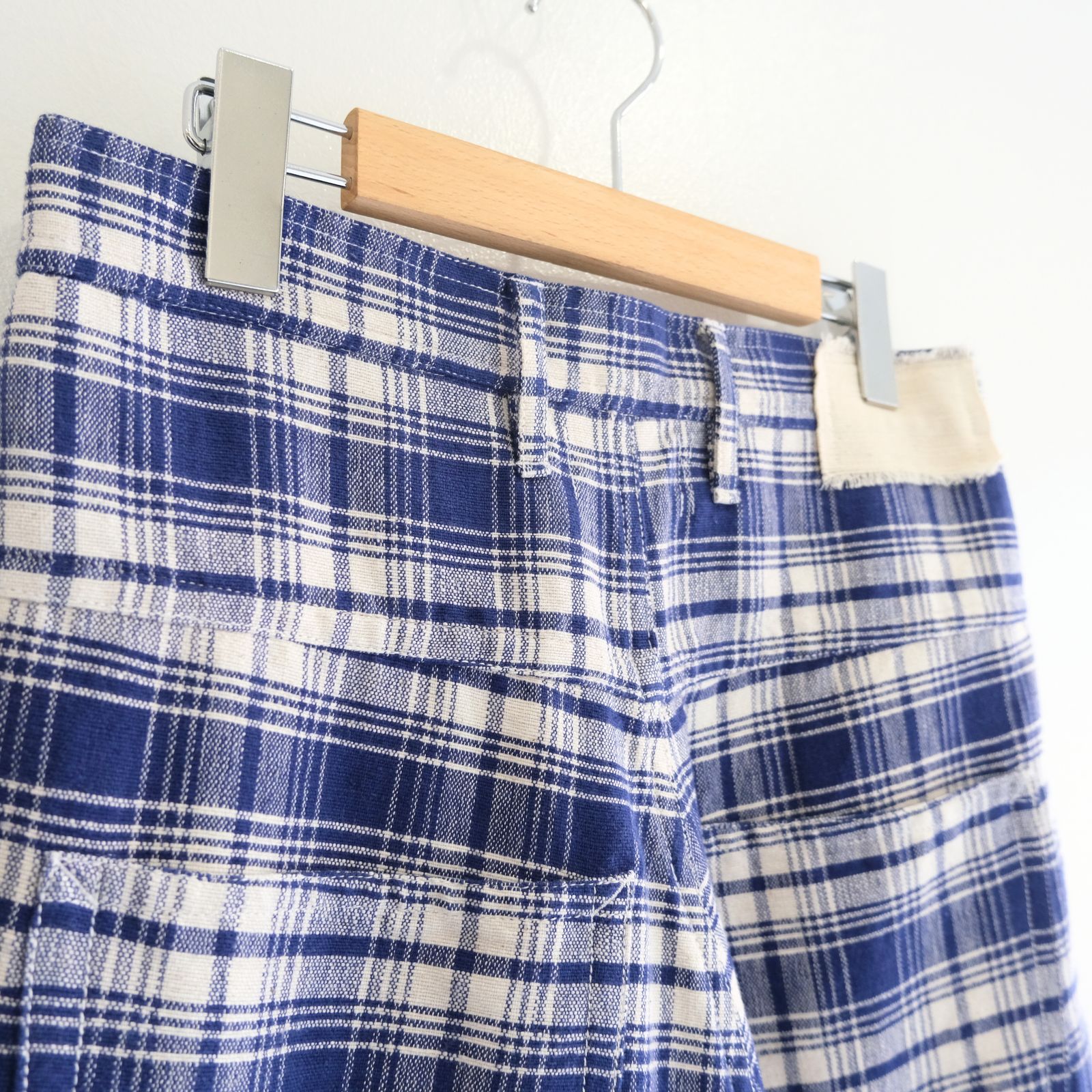 LUSH PANTS / ラッシュパンツ（PICNIC CHECK HANDLOOM）