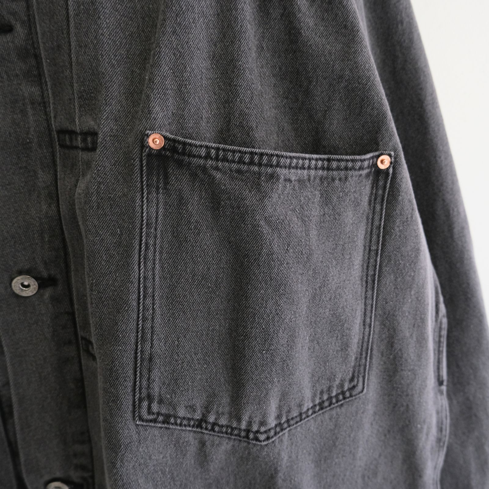 61" DENIM JACKET / ジャケット / デニムジャケット / BLACK