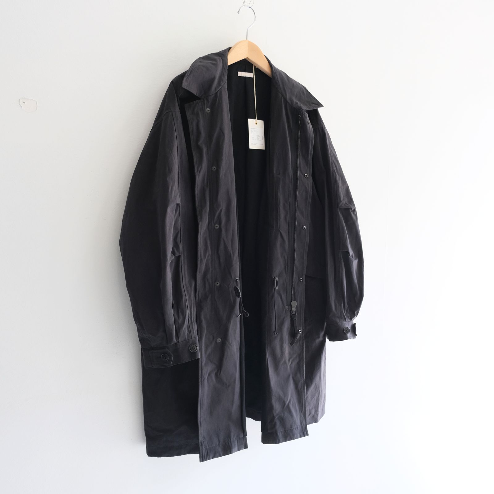 【残り1点】WAXED WEATHER B/C FIELD COAT（INK BLACK）