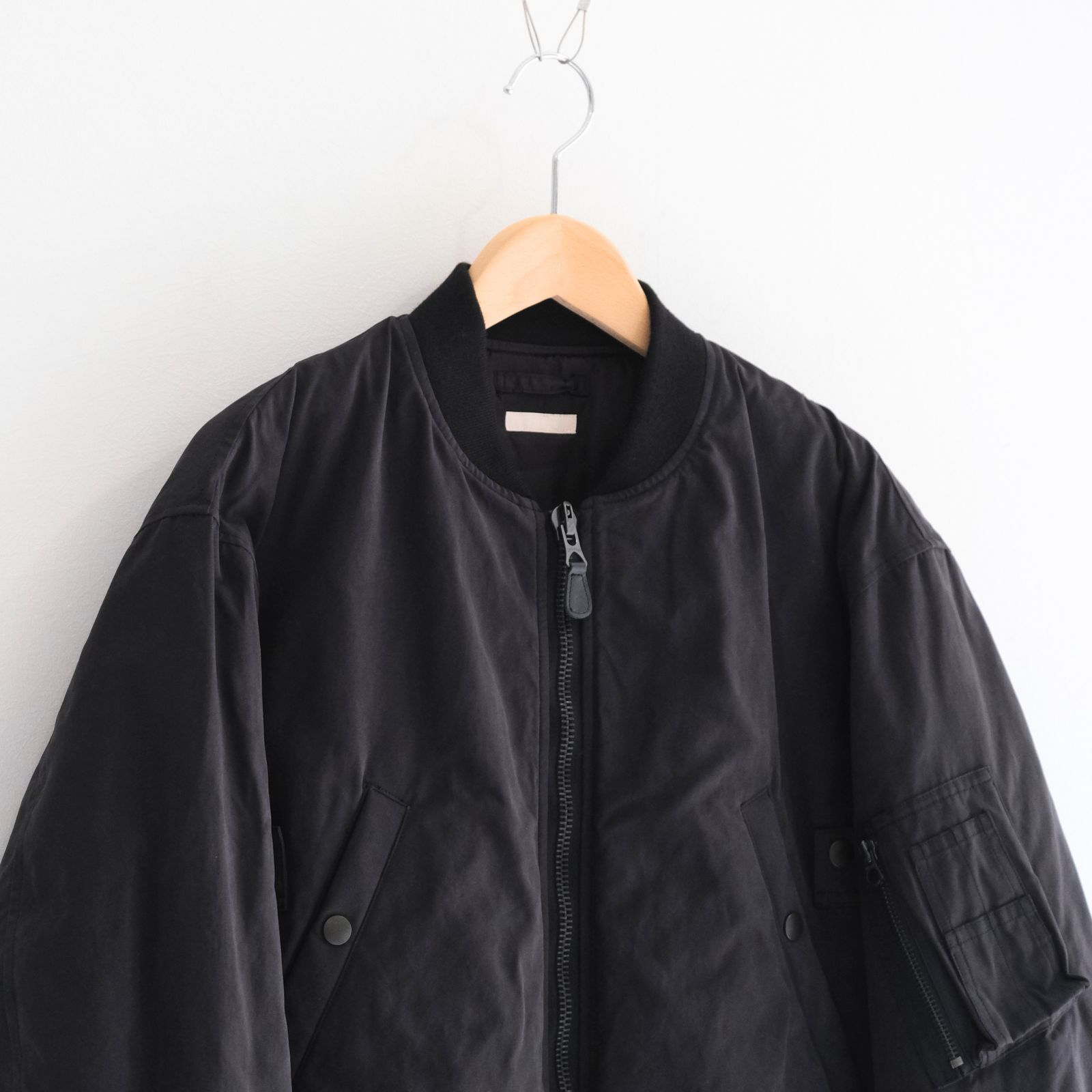 【残り1点】WAXED WEATHER FLIGHT JKT（INK BLACK）