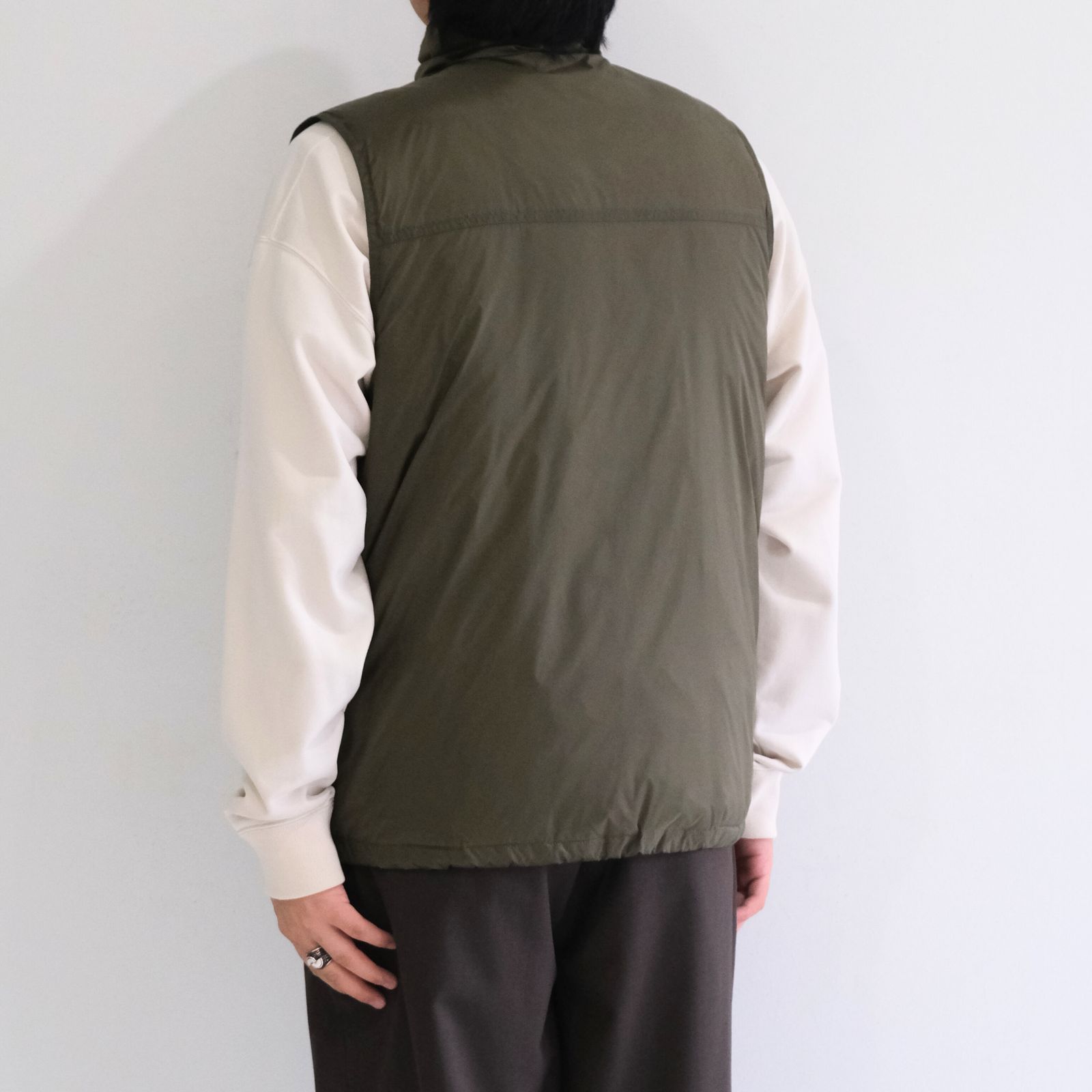 LIGHT DOWN VEST is-ness × TAION / ベスト / ダウンベスト / コラボ / KHAKI