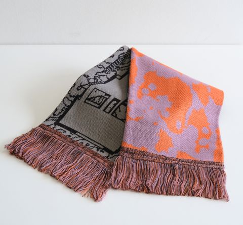 JACQUARD KNIT SOCCER SCARF / スカーフ / サッカースカーフ /  MULTI