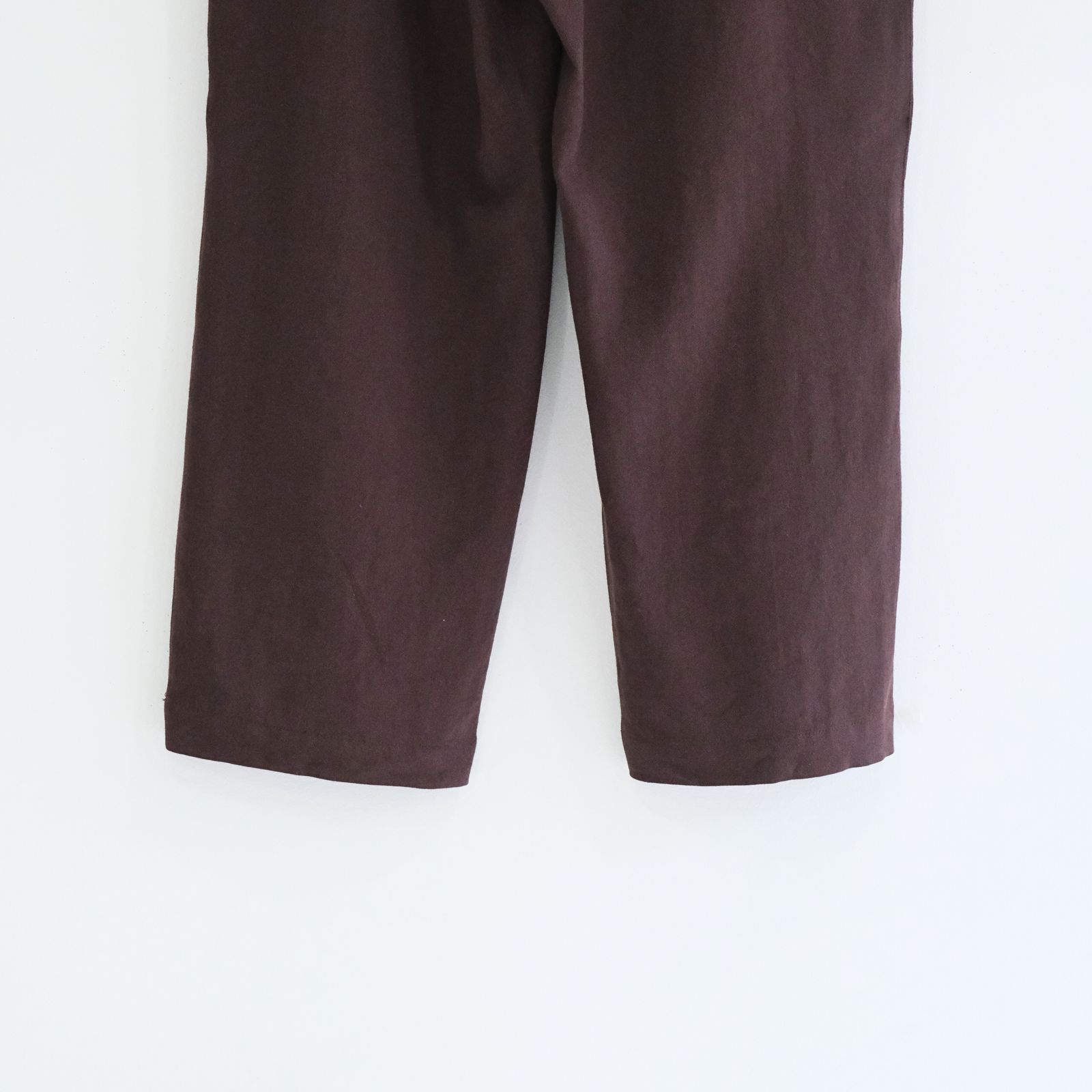 WIDE STRING PANTS / パンツ / CHOCOLATE