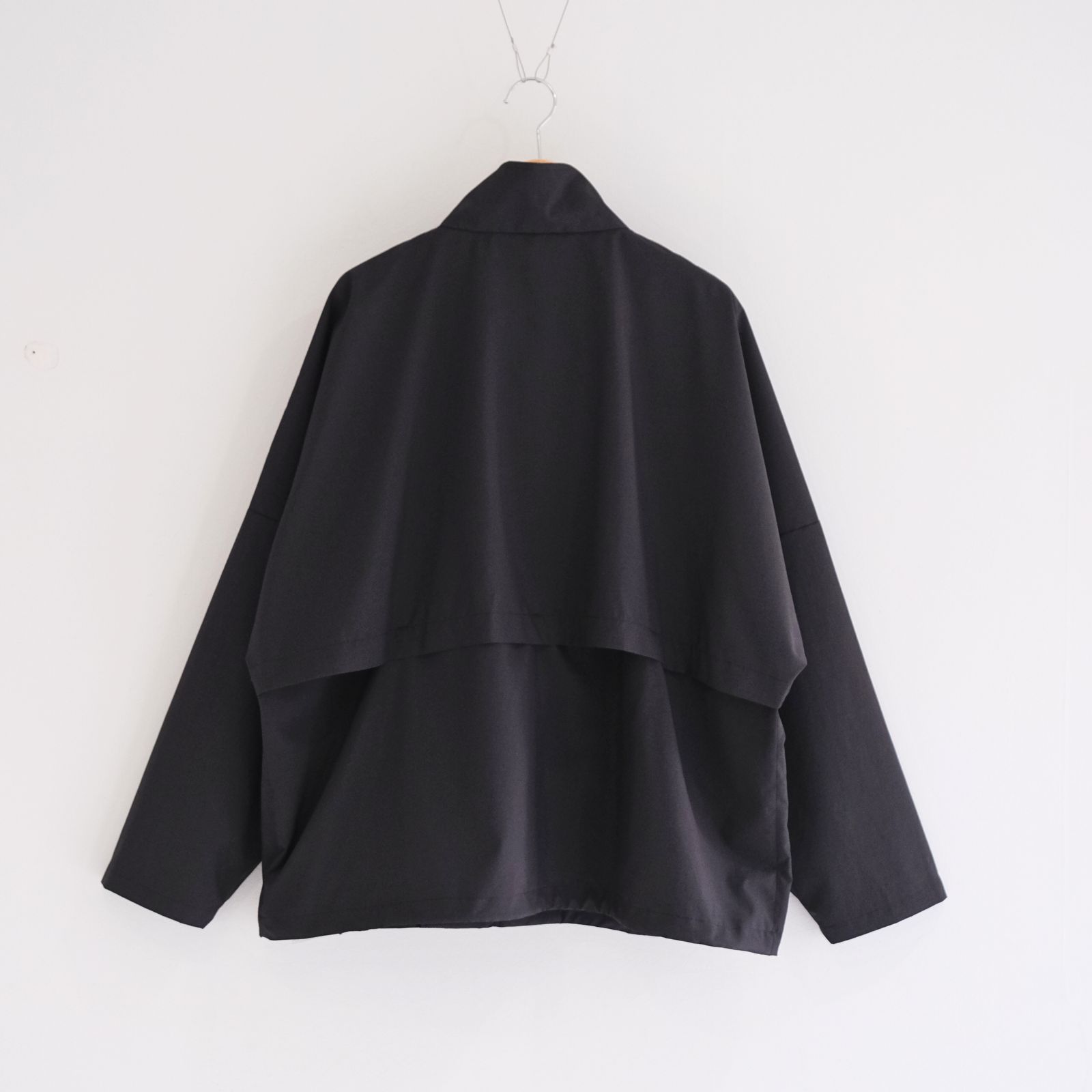 Lightweight Polyester Track JKT / トラックジャケット / ブラック
