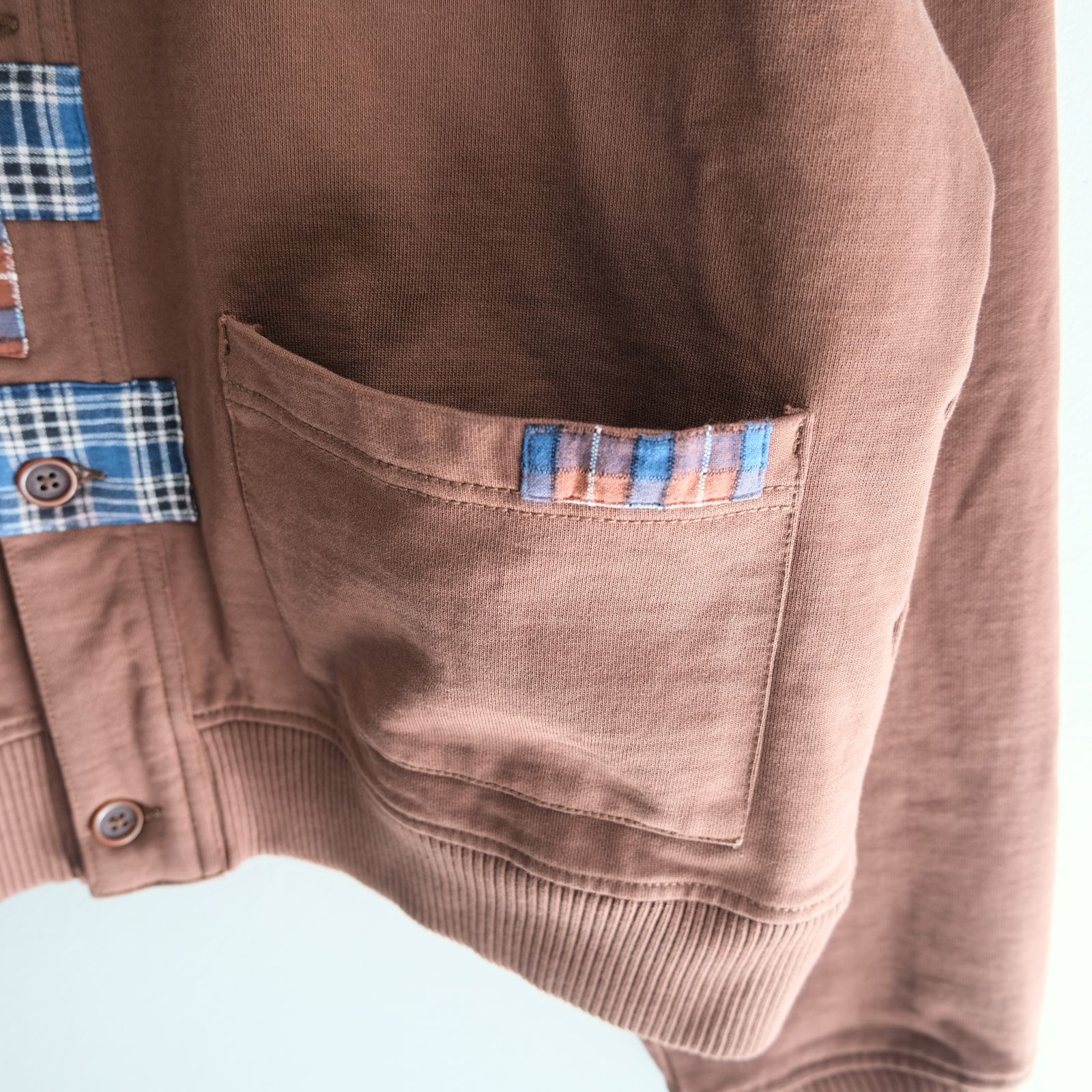 【残り1点】Walking Cardigan（Brown Picnic）