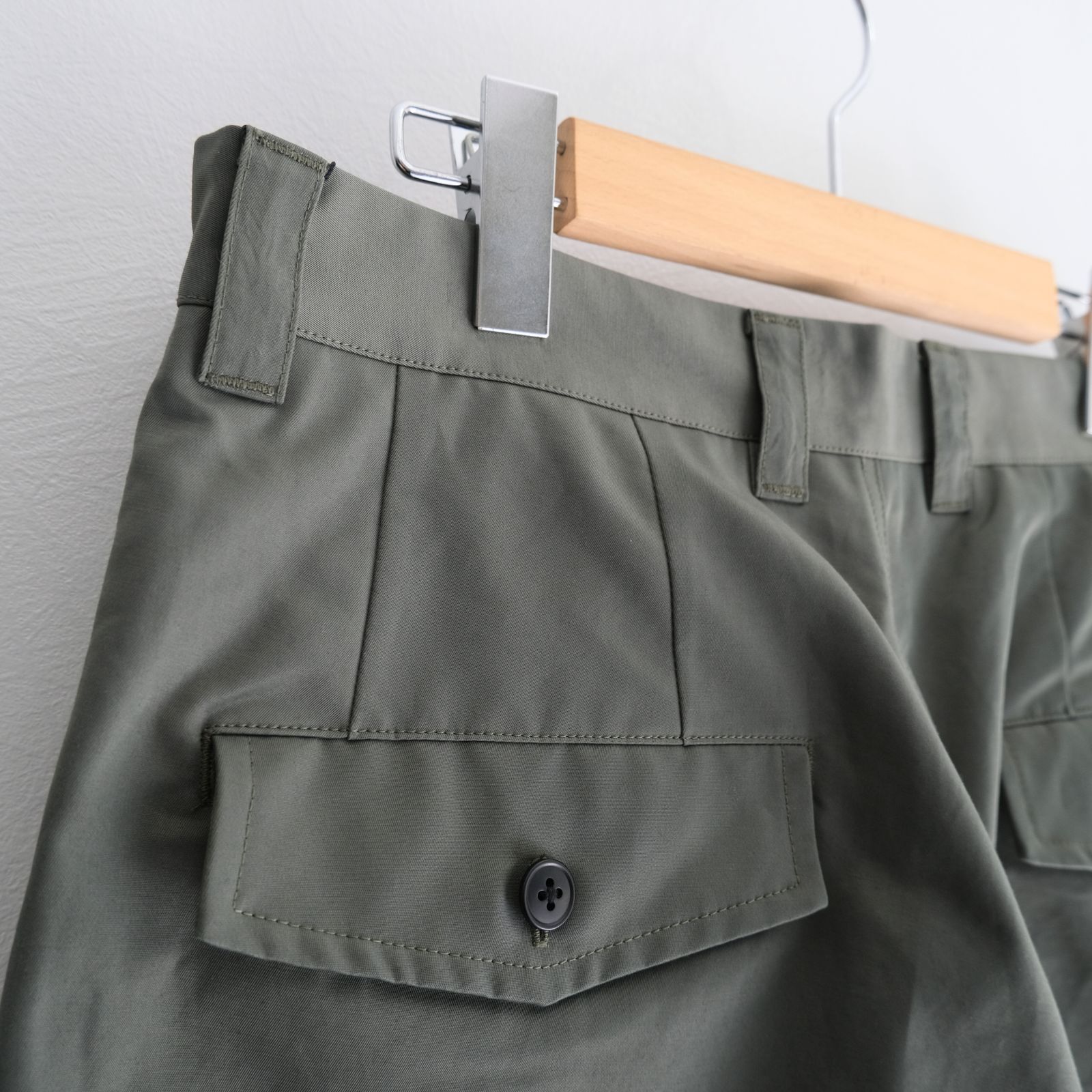 Recycle NC- Stam / パンツ / コットンナイロン / Luster khaki