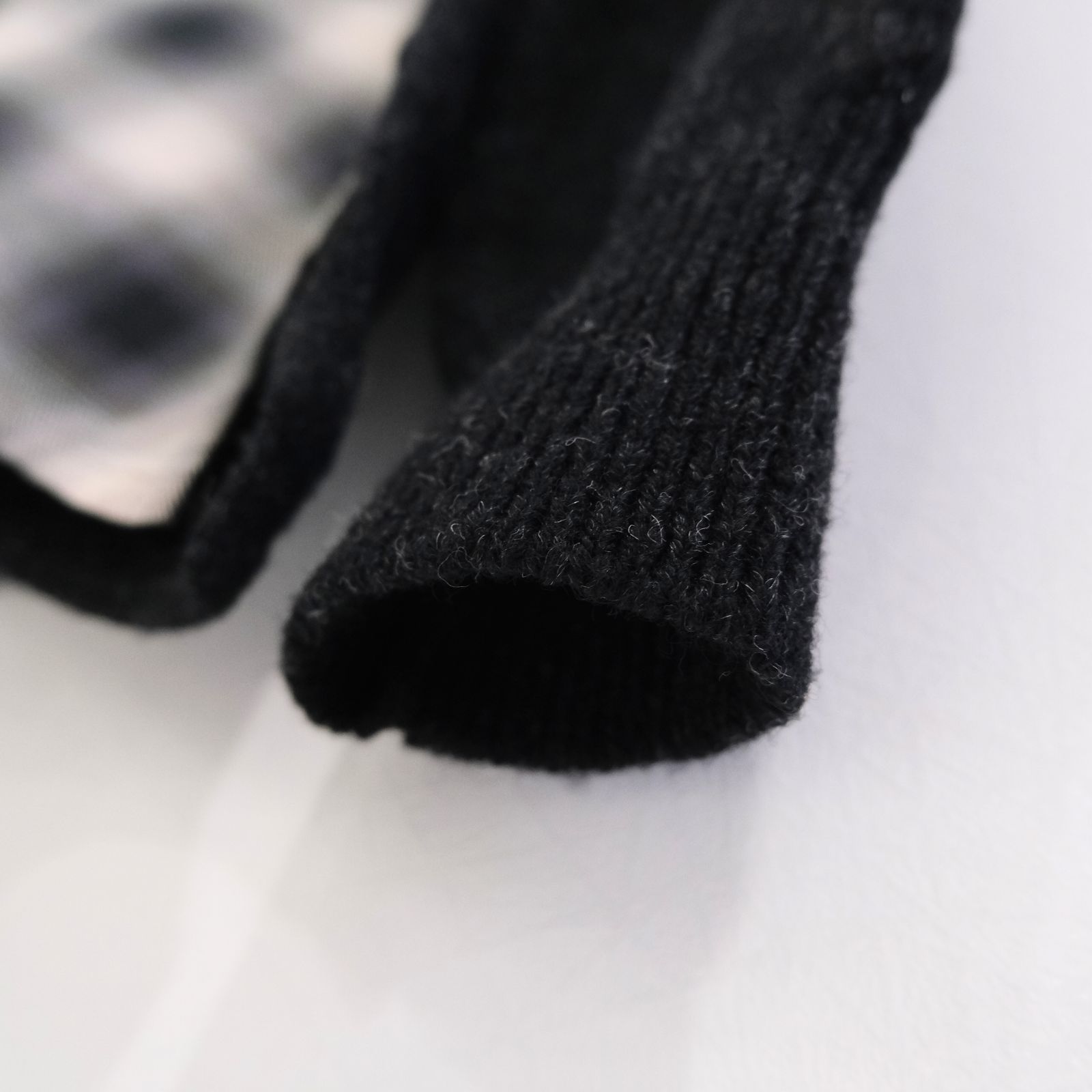 OMBRE CHECK PULLOVER KNIT SHIRTS ‐Cotton / Yak & Wool‐ / ニットシャツ / ニット / シャツ / プルオーバー /  オンブレチェック / Check