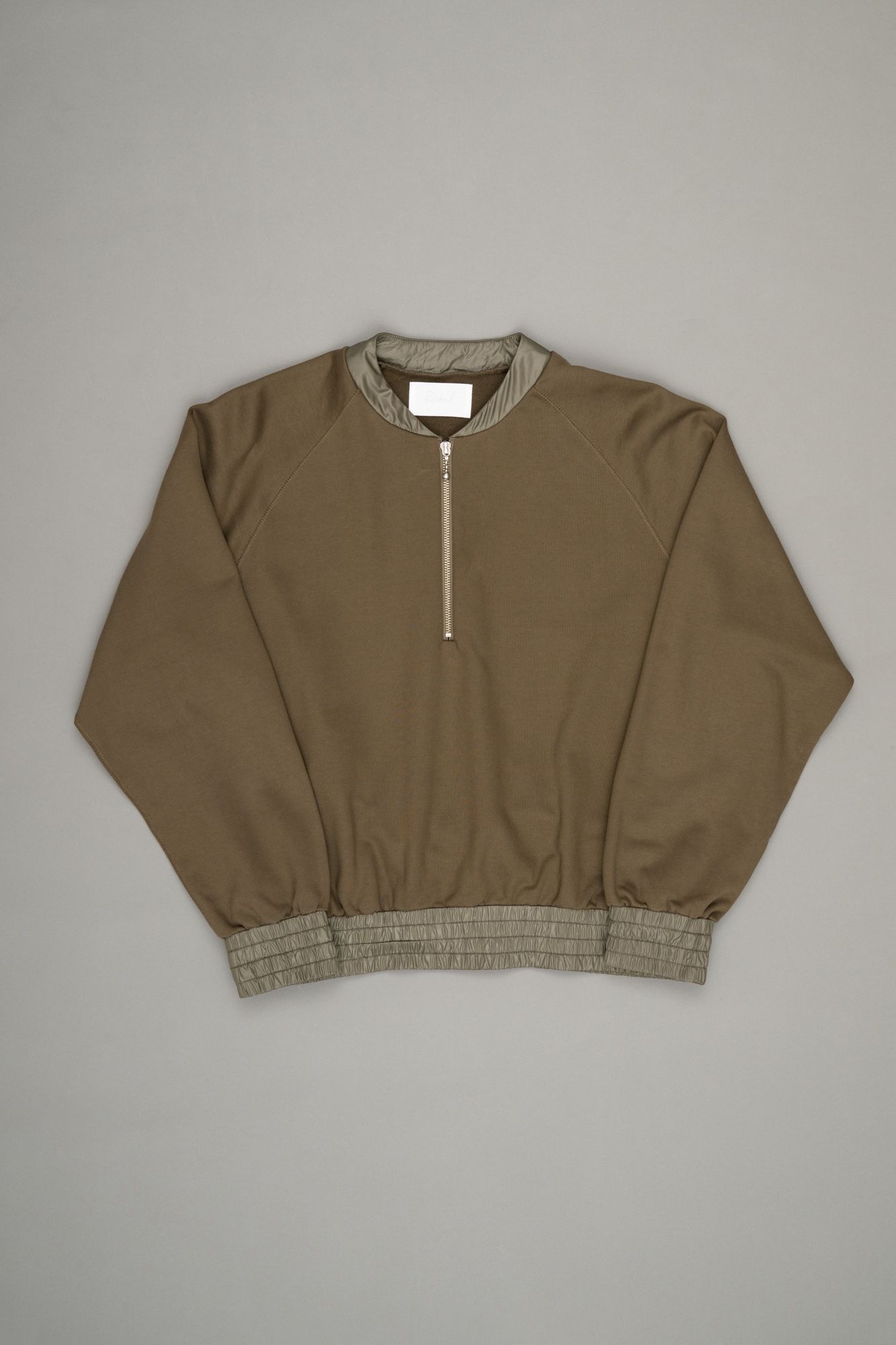 Half-Zip Sweatshirt（Khaki）