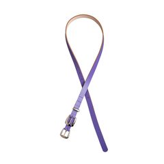 【入荷時期：2026年2月-3月頃】Elongated Leather Belt / ベルト / Lavender