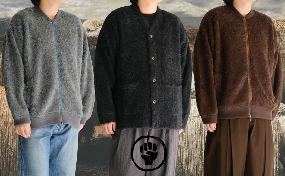 【THE INOUE BROTHERS / ザ イノウエブラザーズ】希少なスリアルパカを使った極上のニットウェア。