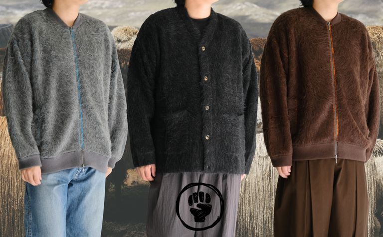 【THE INOUE BROTHERS / ザ イノウエブラザーズ】希少なスリアルパカを使った極上のニットウェア。