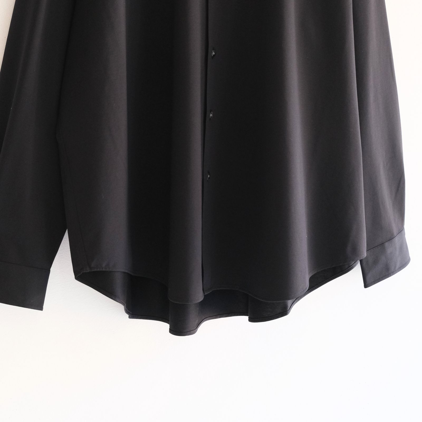 46G Atmosphere L/S Shirt / シャツ / BLACK（Night Black）