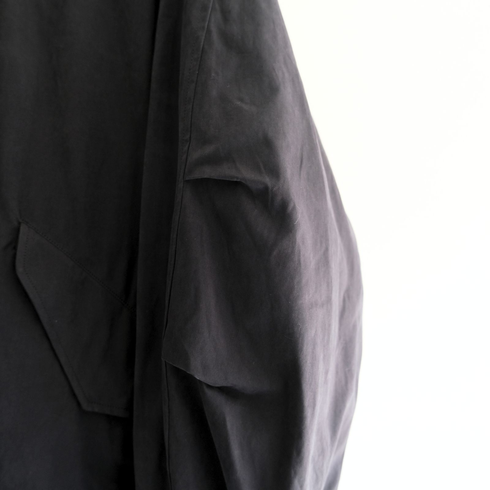 【残り1点】WAXED WEATHER B/C FIELD COAT（INK BLACK）