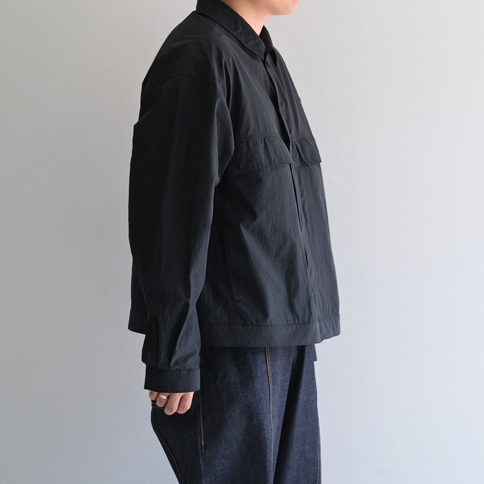 4-Stitch Chambry Jacket / ジャケット / Black