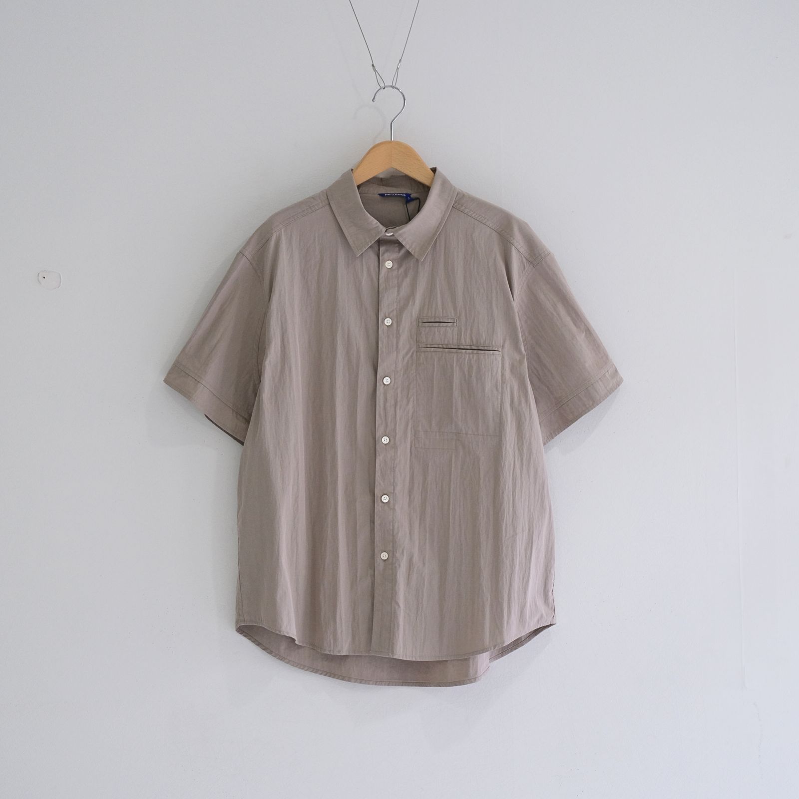 Architect S/S Shirt / 半袖シャツ / GREY
