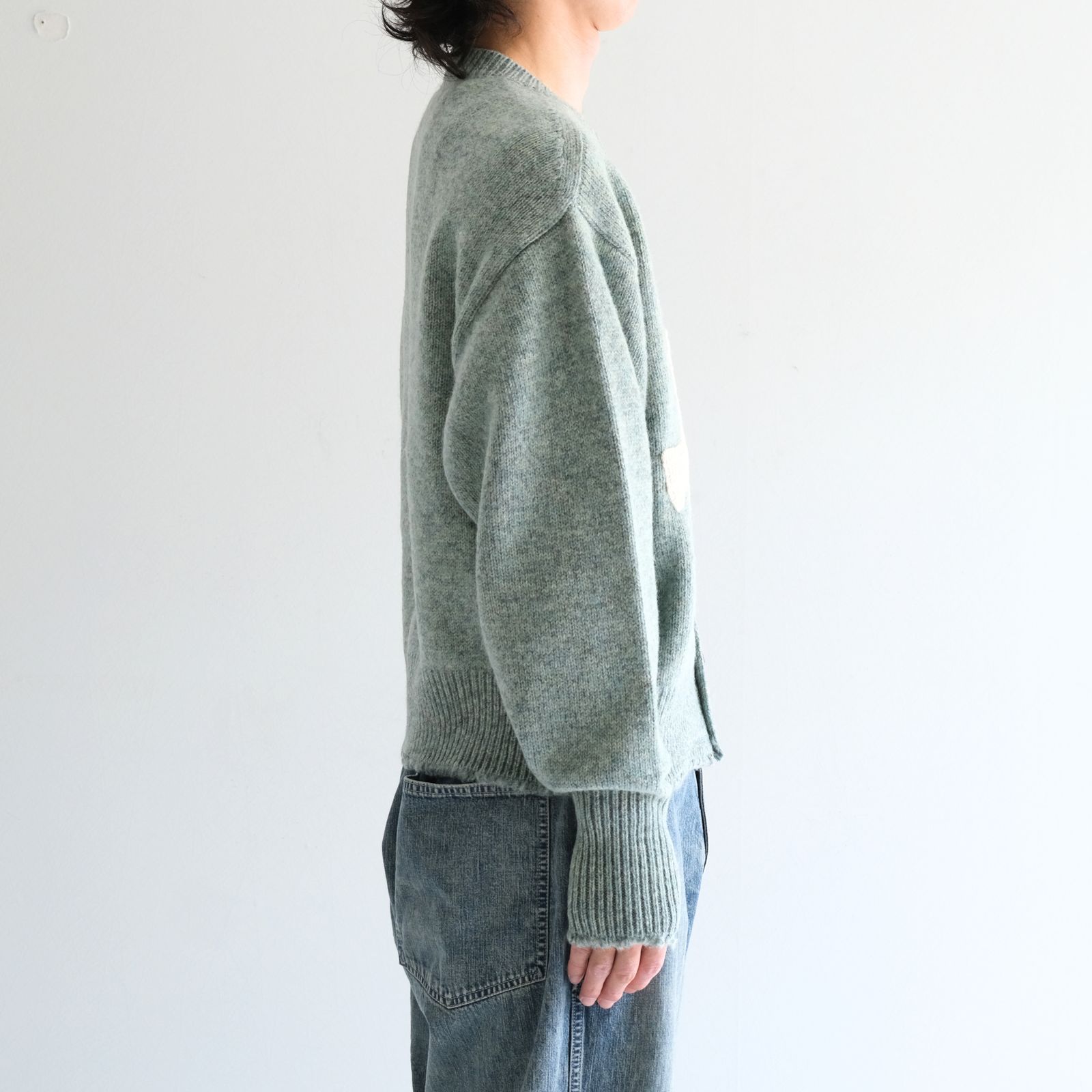 【残り1点】THE BIRD CARDIGAN（SAGE）