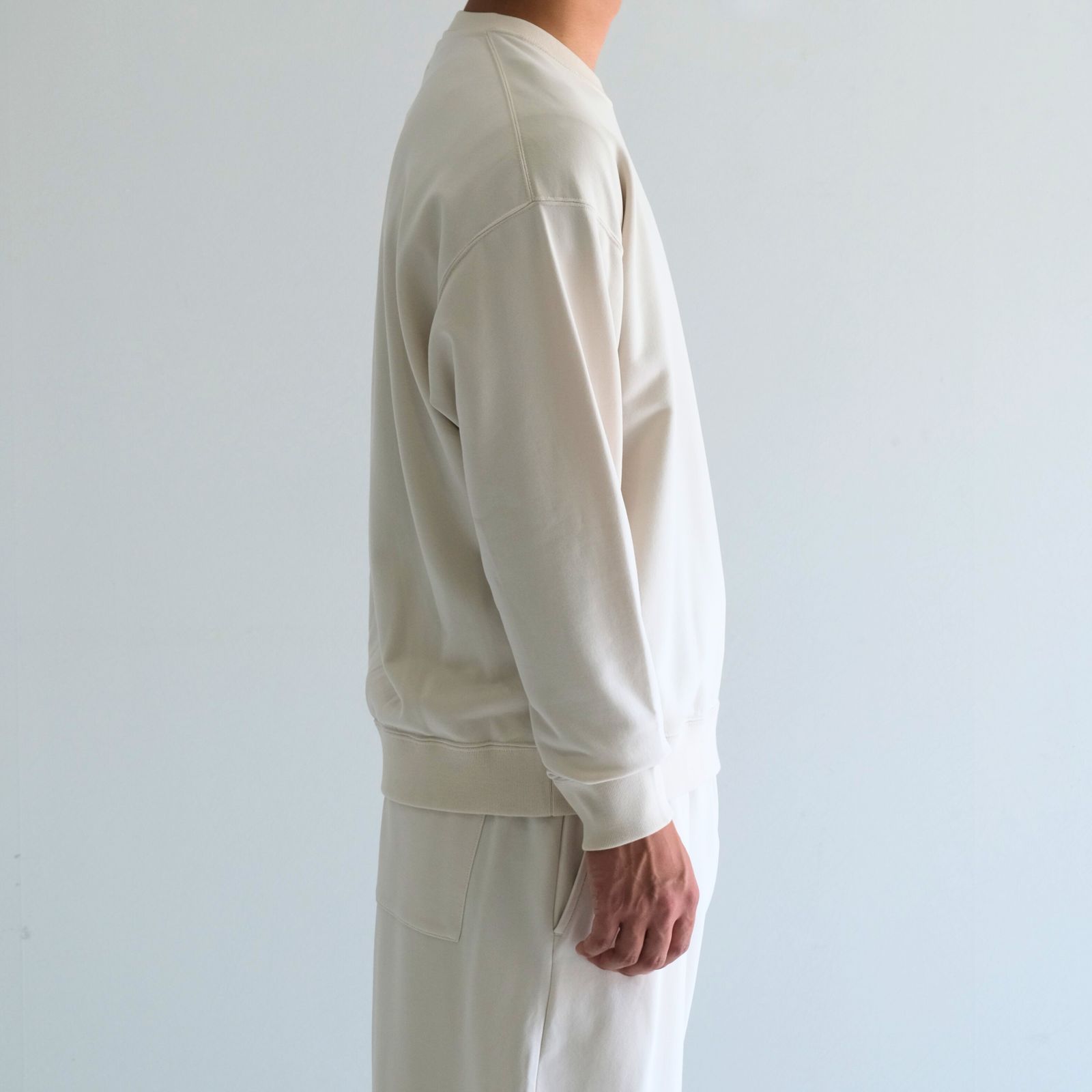 28G Cupro Pullover / スウェット / WHITE(Oxford White)