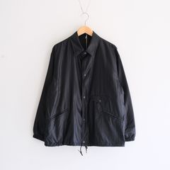 LUSTER NYLON TAFFETA COACH JKT / ジャケット / コーチジャケット / BLACK