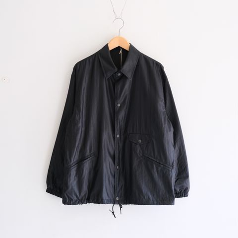 LUSTER NYLON TAFFETA COACH JKT / ジャケット / コーチジャケット / BLACK