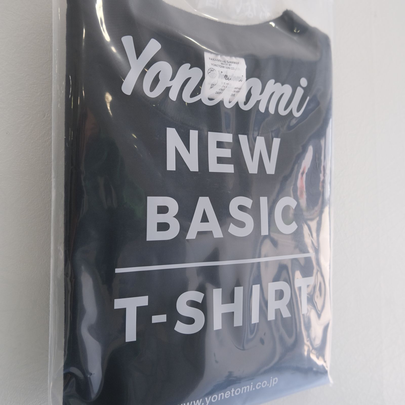 NEW BASIC T-SHIRT〈SHORT SLEEVE〉（BLACK）