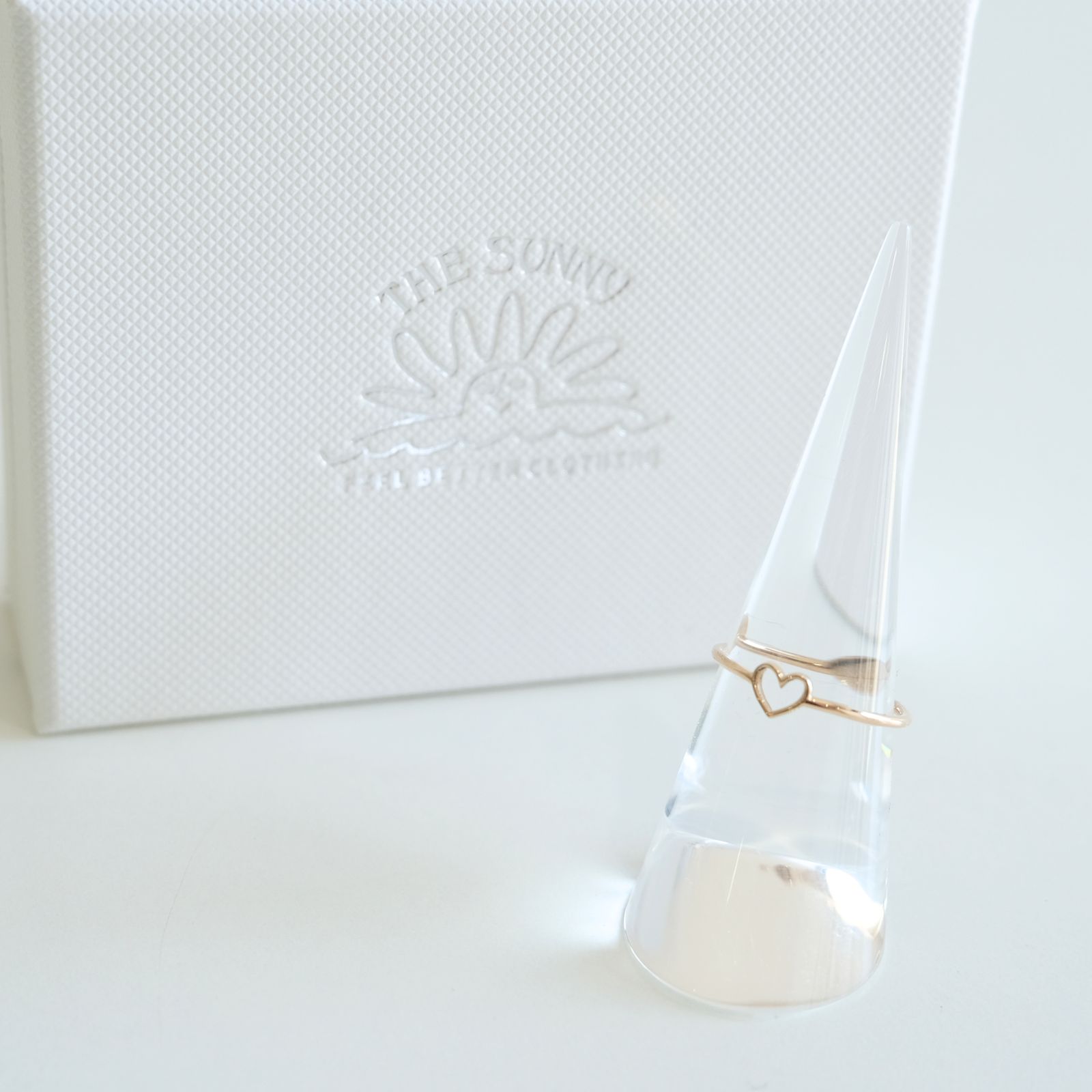 HEART GOLD RING（10K）
