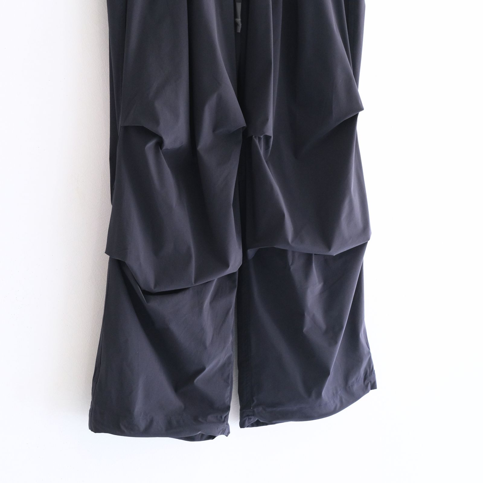_163 / ライクラ 裏タックパンツ/（DARK NAVY）