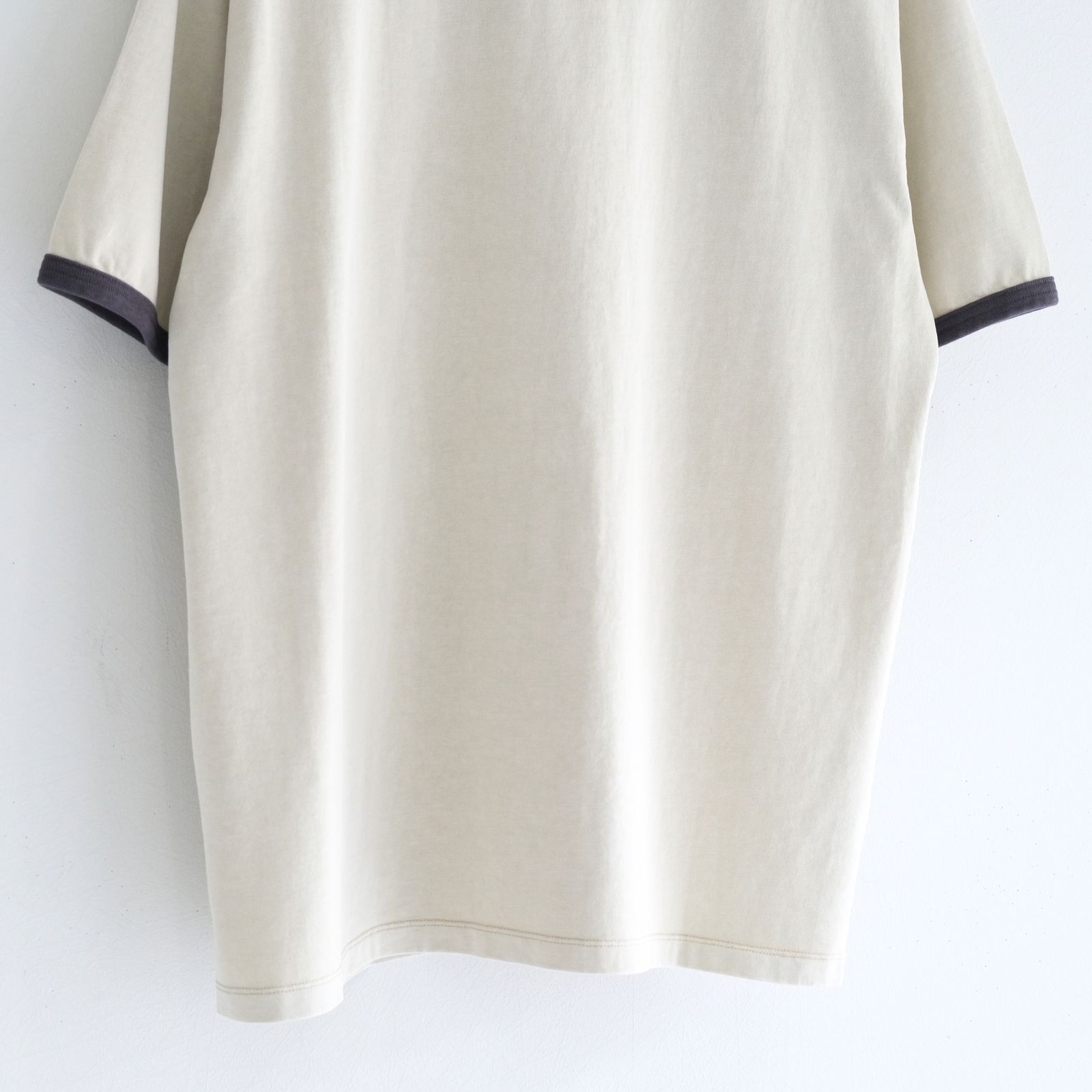 Homeboy Garment Ringer Tee / ホームボーイ ガーメント リンガーTシャツ（LIGHT SAND）