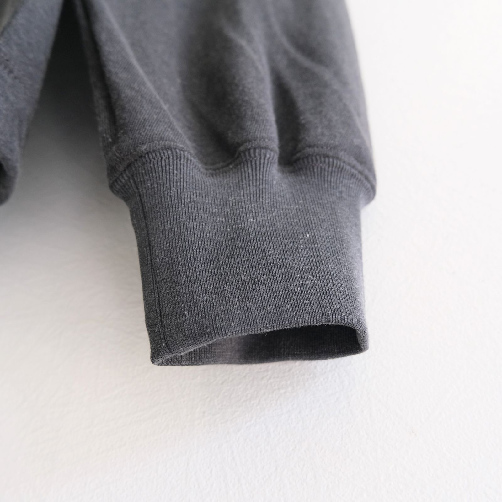 FADED TWIST TENJIKU HENLEY-NECK TOP / ヘンリーネック / ロンT /  BLACK