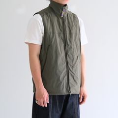 LIGHT SHELL VEST / ベスト / ナイロン / KHAKI